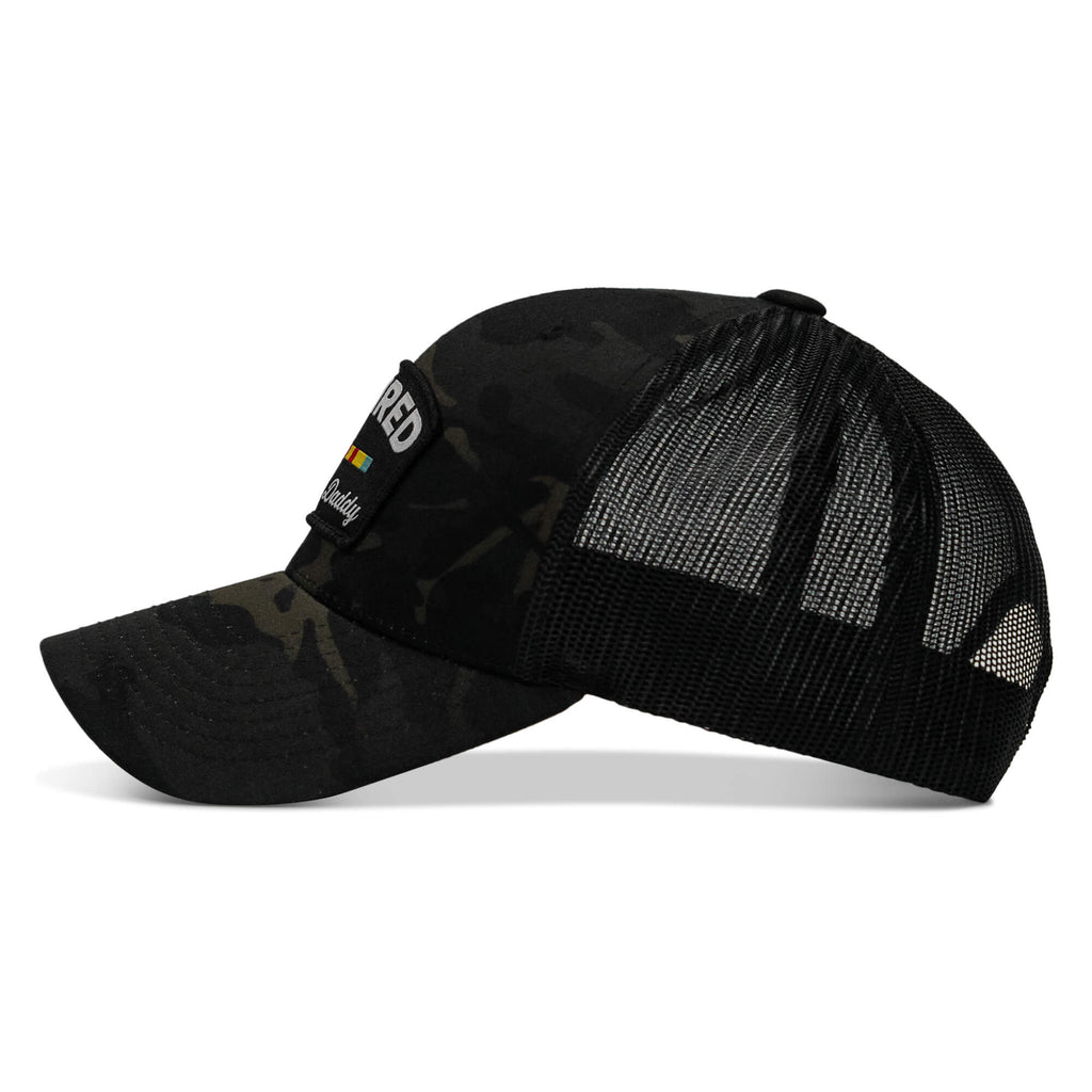 Retired Hoochie Daddy Veteran Patch Snapback Hat
