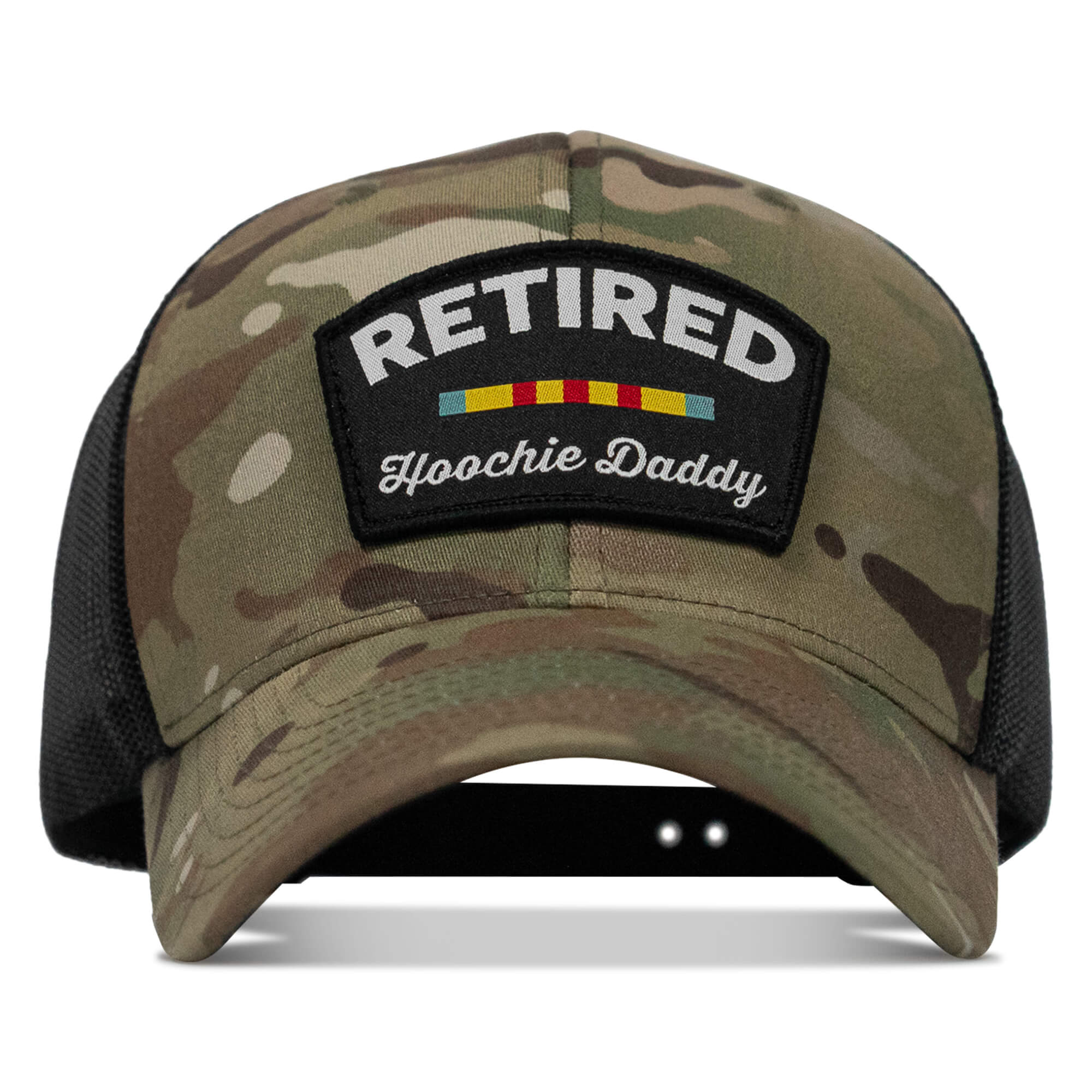 Retired Hoochie Daddy Veteran Patch Snapback Hat
