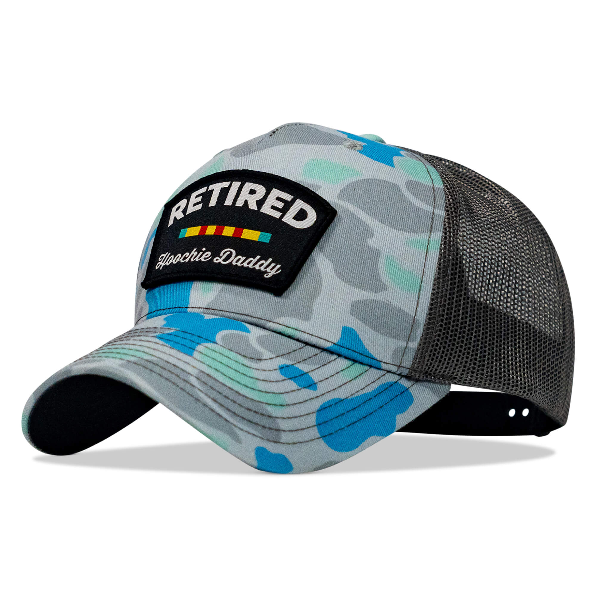 Retired Hoochie Daddy Veteran Patch Snapback Hat