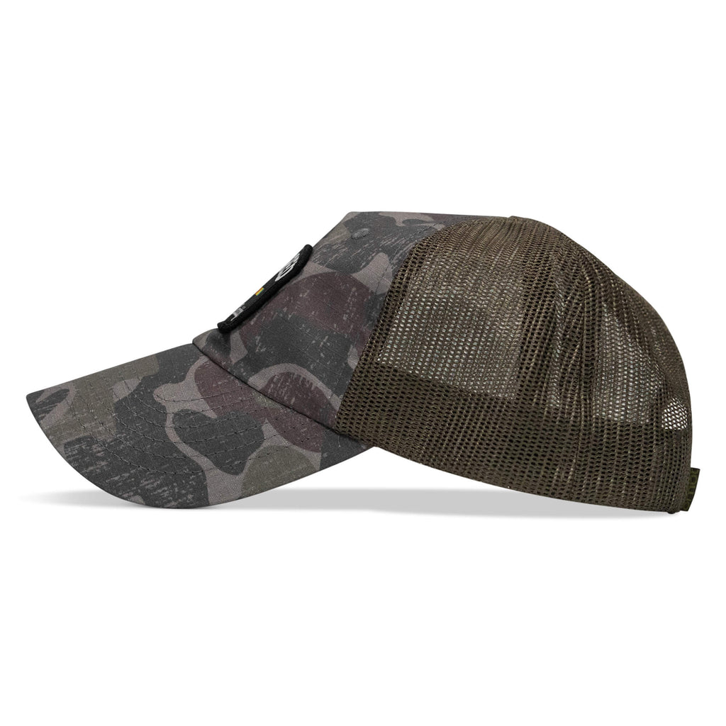 Retired Hoochie Daddy Veteran Patch Ripstop Tactical Mesh Snapback Hat