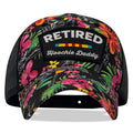 Retired Hoochie Daddy Veteran Patch Ripstop Tactical Mesh Snapback Hat