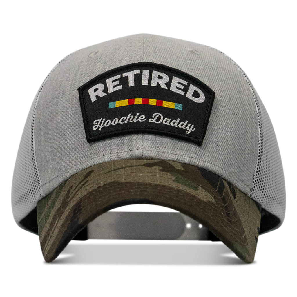 Retired Hoochie Daddy Veteran Patch Snapback Hat