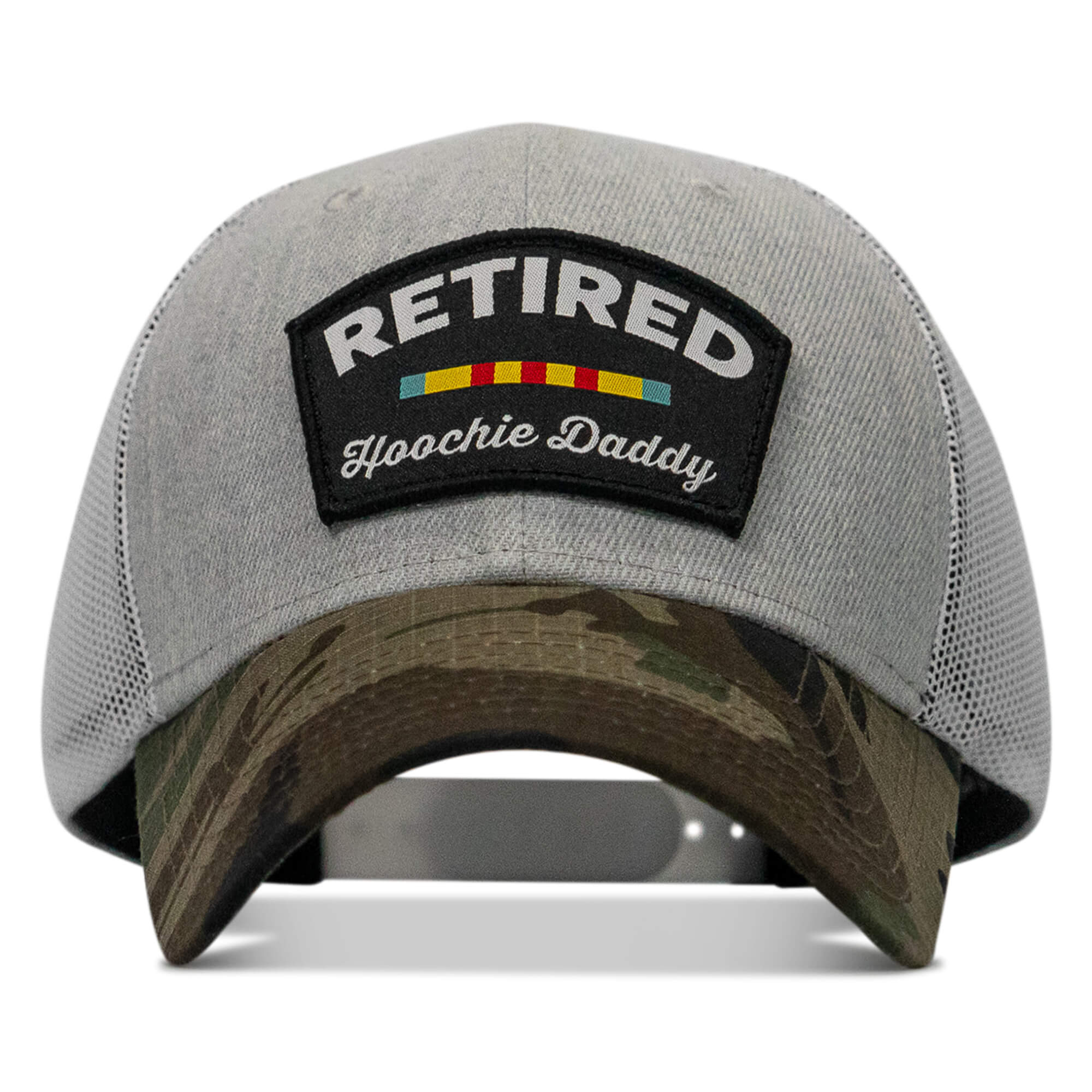 Retired Hoochie Daddy Ribbons Patch Original Ripstop Snapback Hat