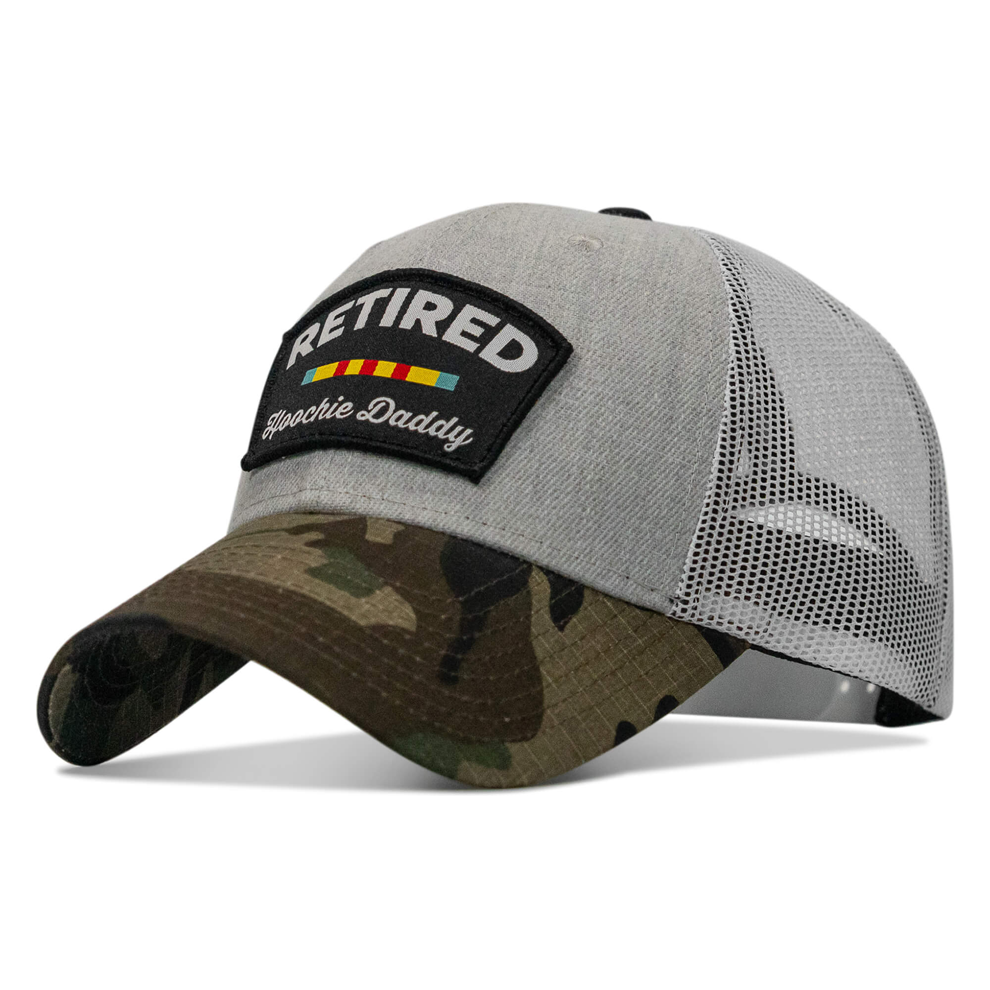 Retired Hoochie Daddy Veteran Patch Snapback Hat