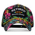 Retired Hoochie Daddy Ribbons Patch Weekender Waterproof Snapback