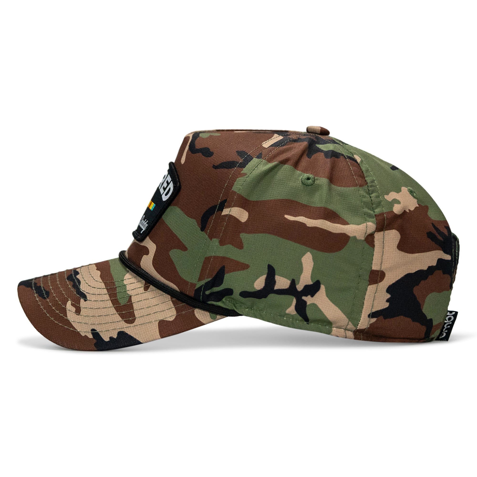 Retired Hoochie Daddy Ribbons Patch Weekender Waterproof Snapback