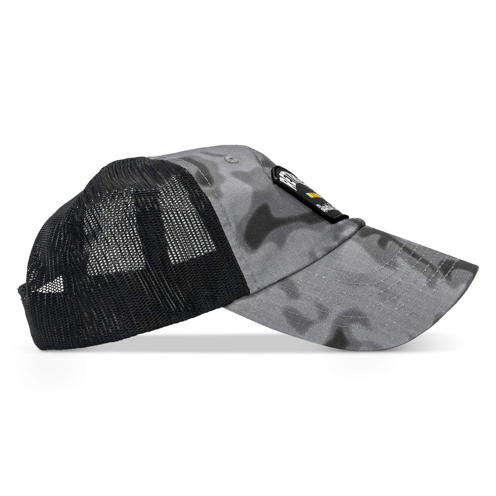 Retired Hoochie Daddy Veteran Patch Ripstop Tactical Mesh Snapback Hat