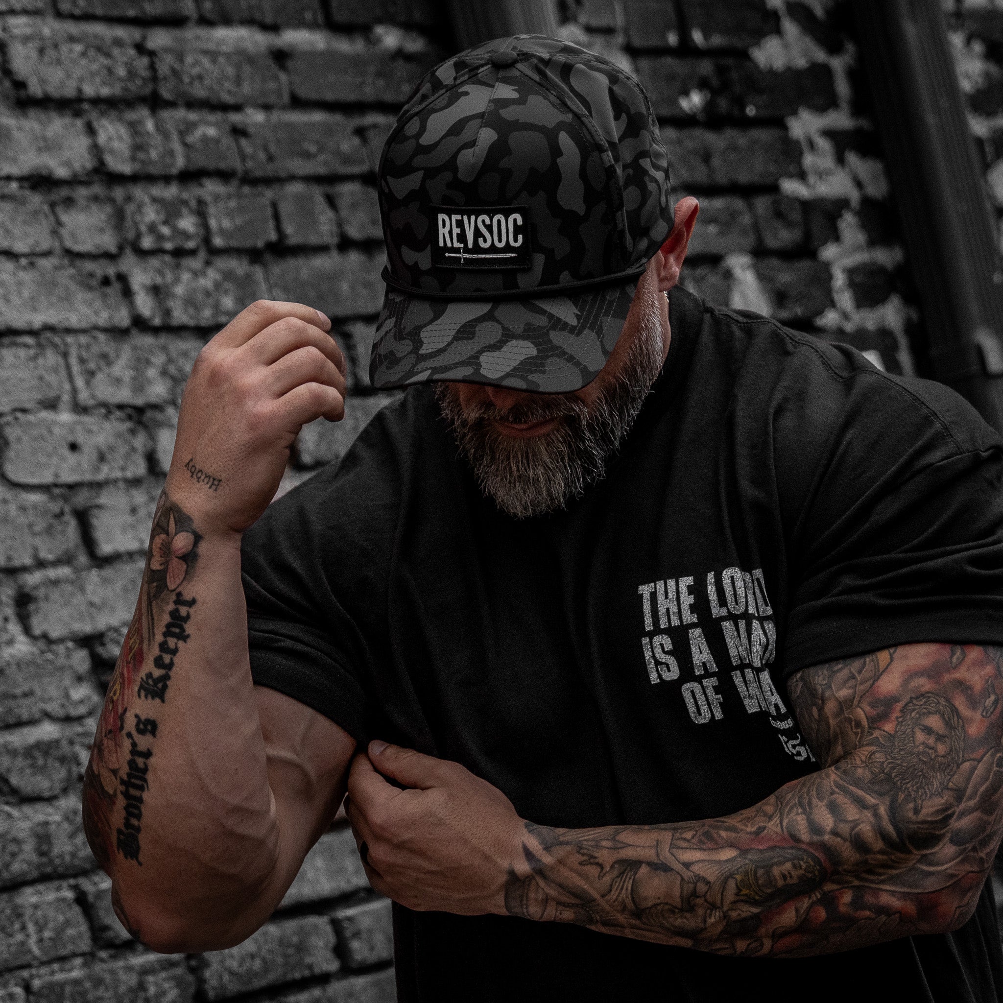 REVSOC Classic Patch 5 Pannel Snapback