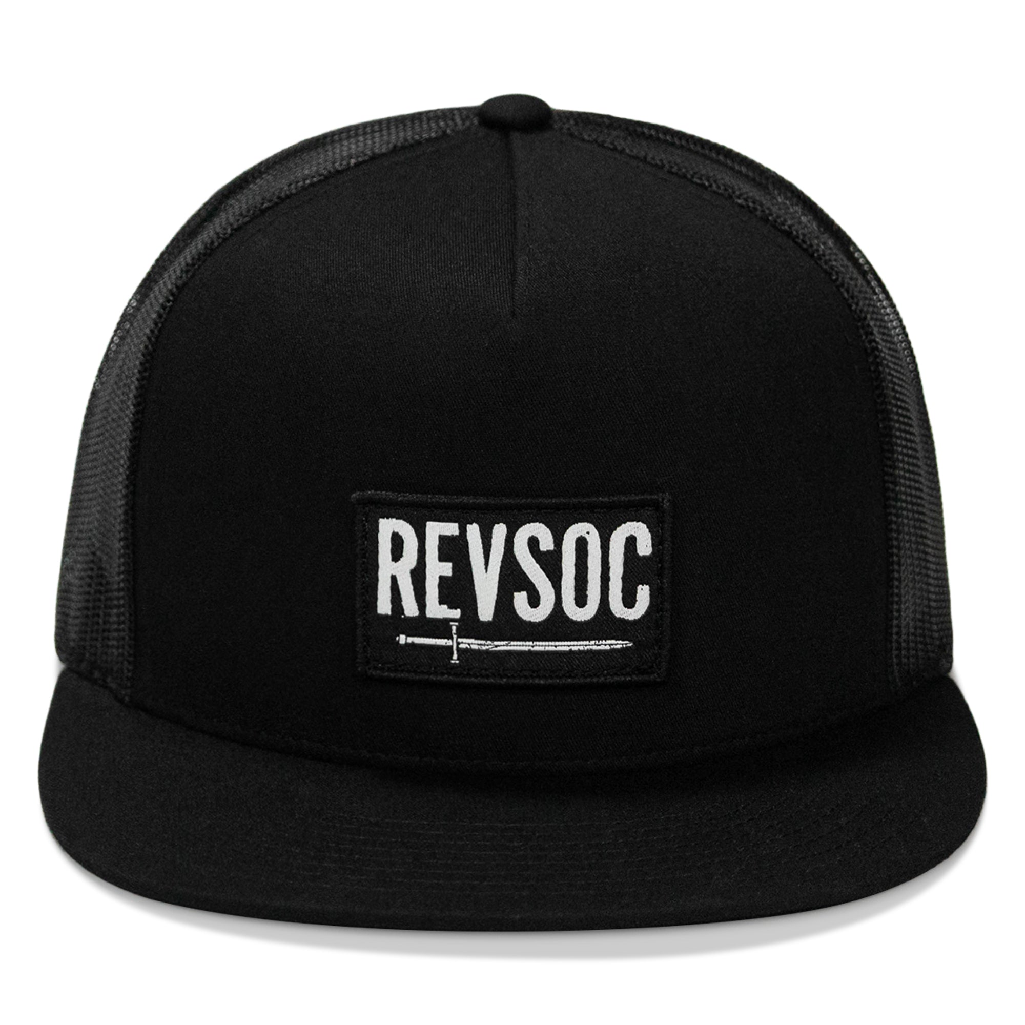 REVSOC Classic Patch Flatbill Hat