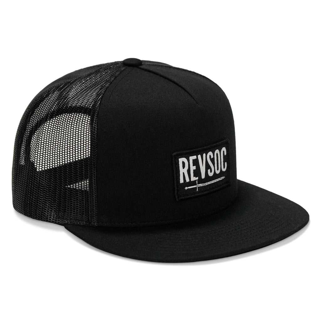 REVSOC Classic Patch Flatbill Hat