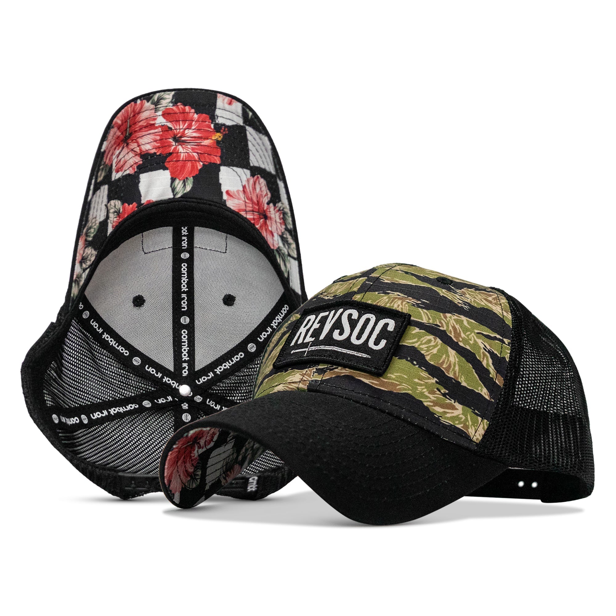 REVSOC Classic Patch Original Ripstop Snapback Hat