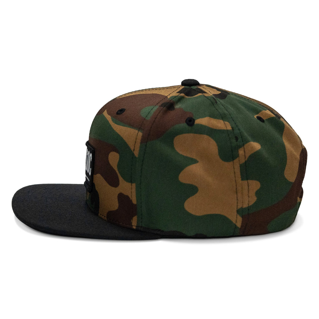 REVSOC Classic Patch Flatbill Hat