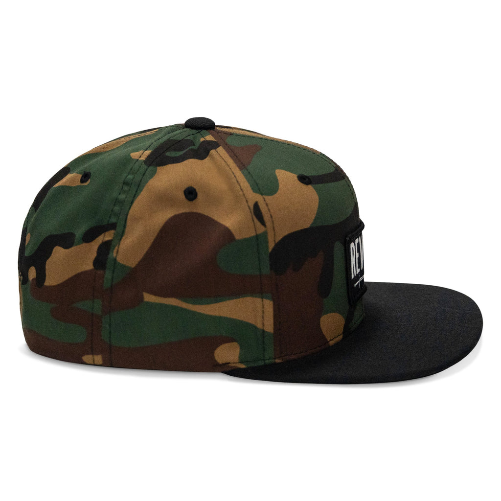 REVSOC Classic Patch Flatbill Hat