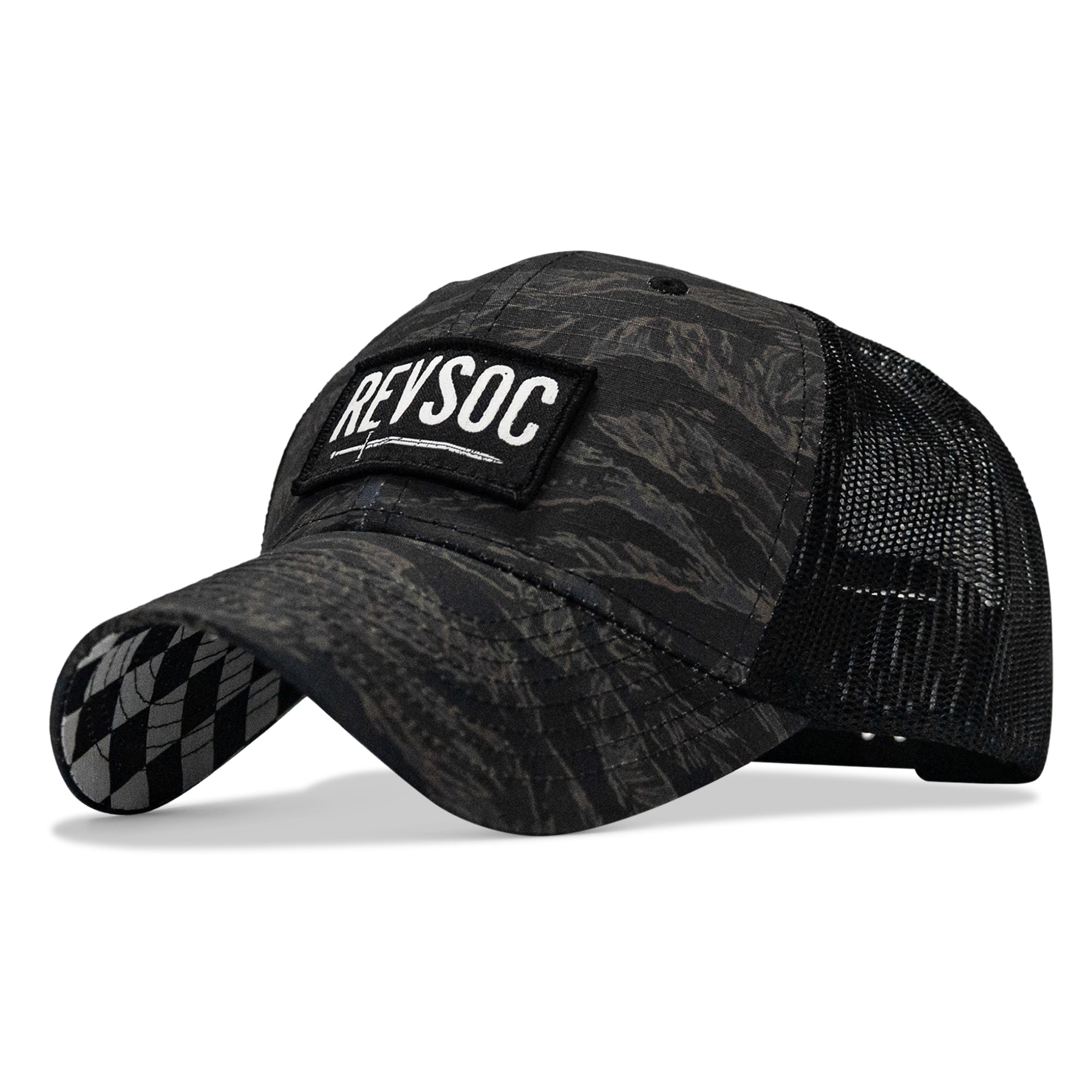 REVSOC Classic Patch Original Ripstop Snapback Hat