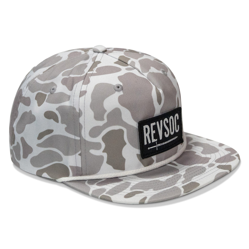 REVSOC Classic Patch Flatbill Hat