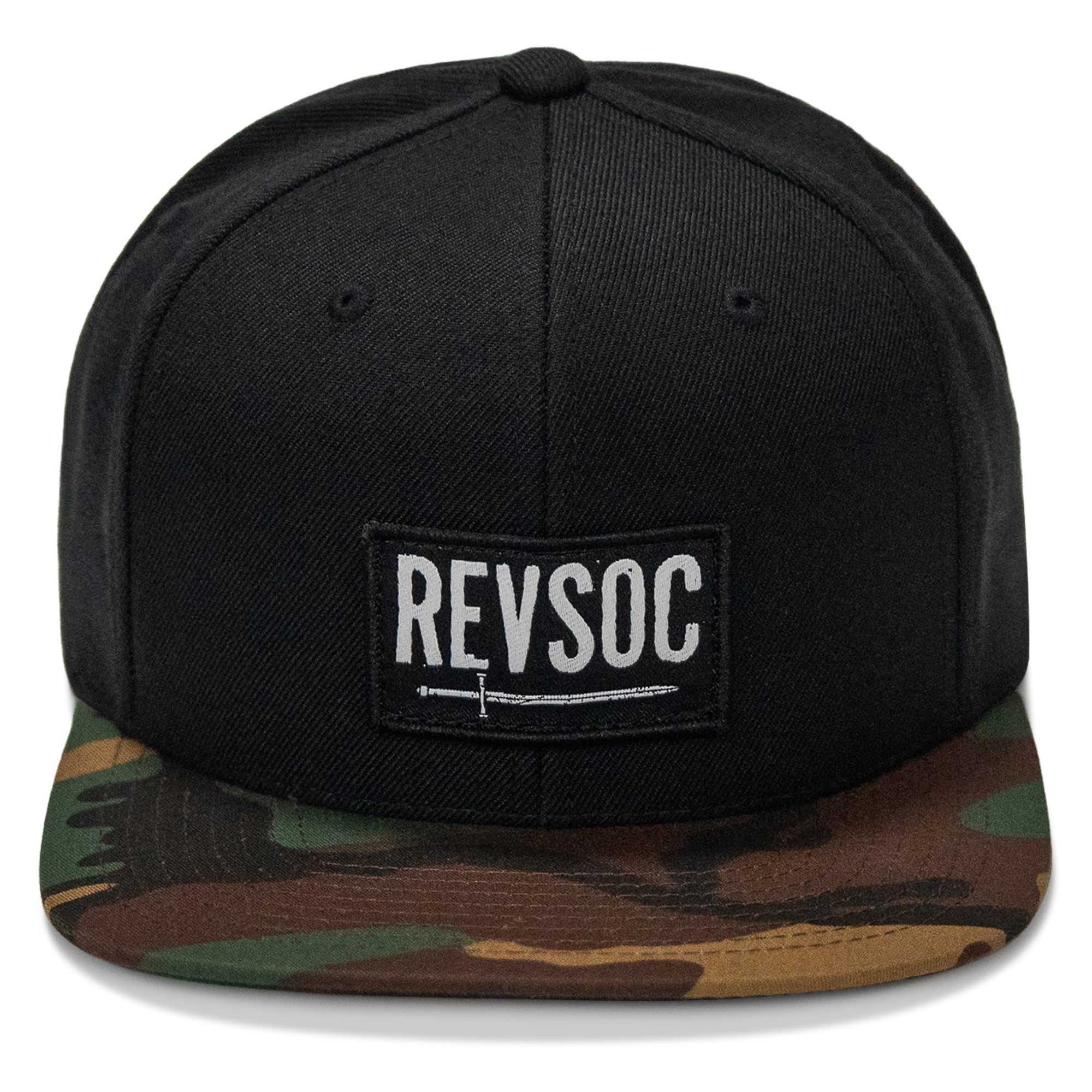 REVSOC Classic Patch Flatbill Hat