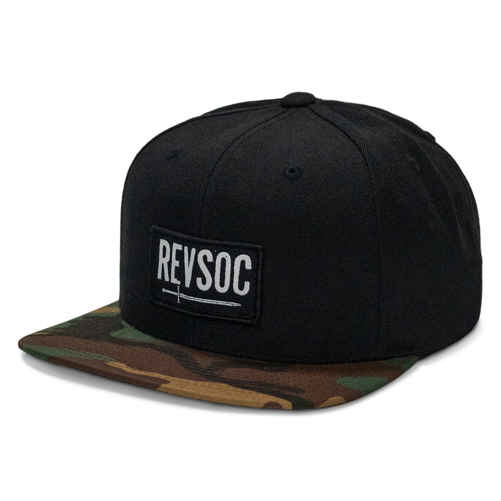 REVSOC Classic Patch Flatbill Hat