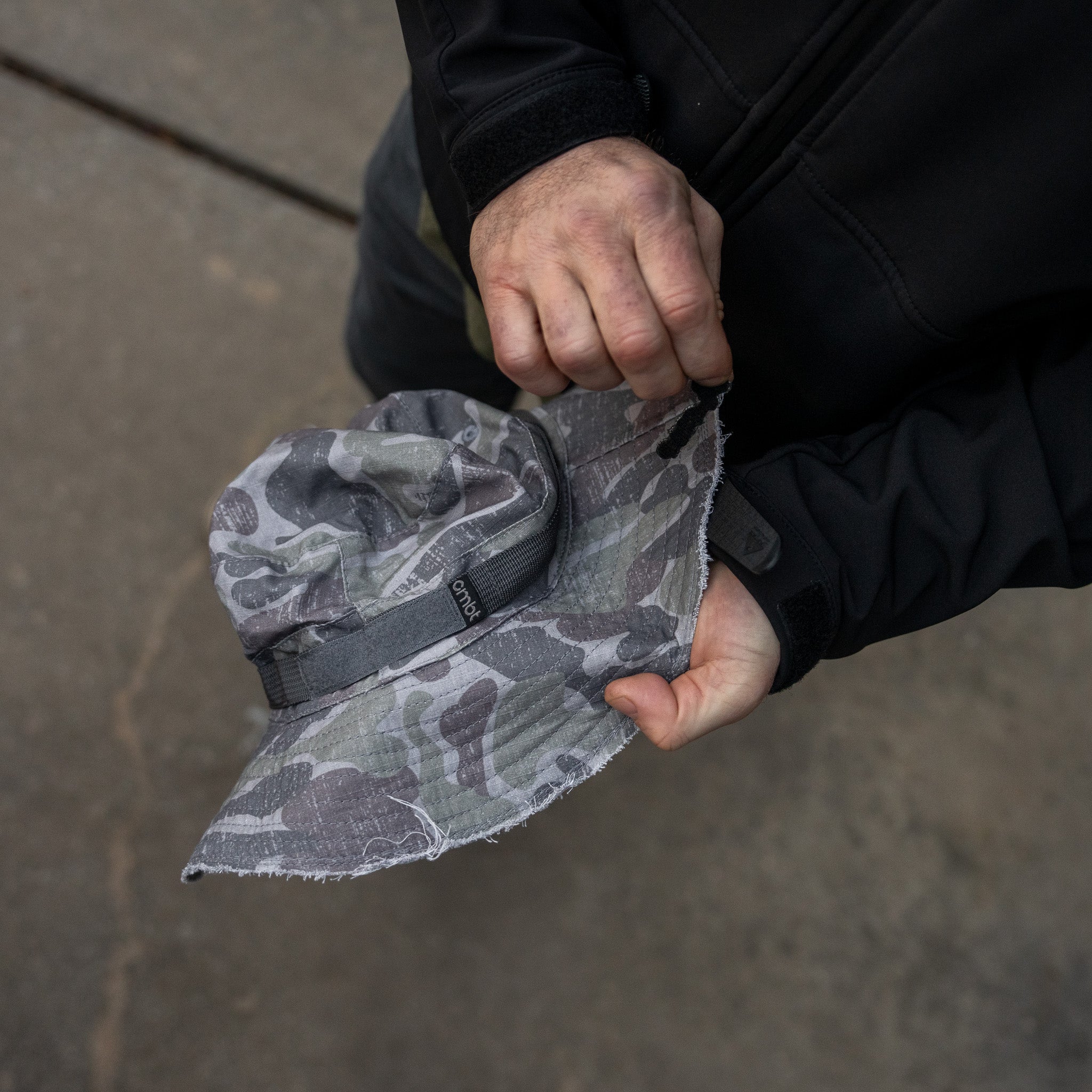 Distressed Ripstop Mid-Profile Tactical Boonie Hat