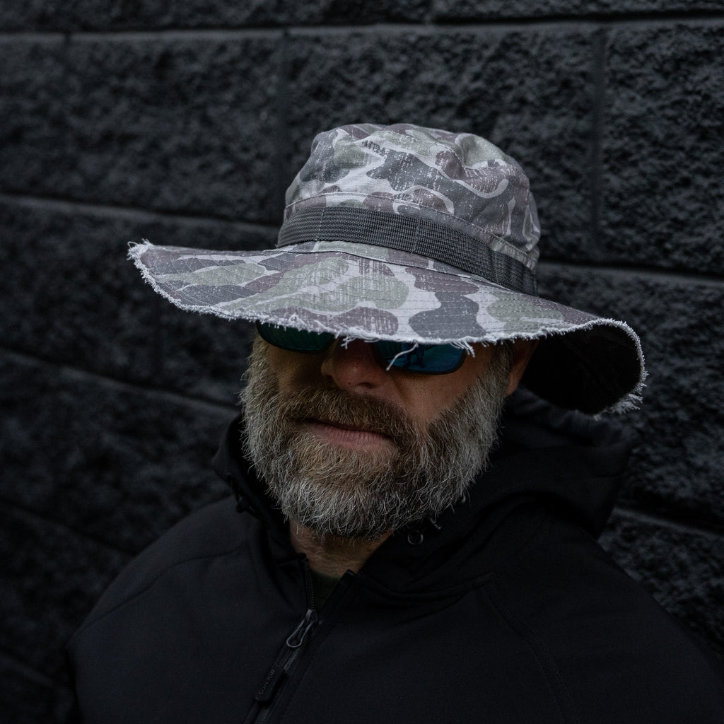 Distressed Ripstop Mid-Profile Tactical Boonie Hat