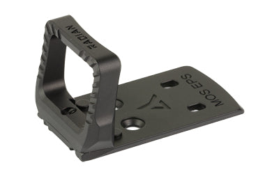Radian Weapons Guardian |  Holosun EPS Optic Guard Mount |  Fits MOS Glock |  Anodized Finish |  Black |  Includes Stealth Back Up Iron Sights