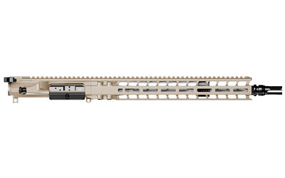 Radian Weapons Complete Upper |  6MM ARC |  14.5" Pinned (16" OAL) |  Barrel |  1:7 Twist |  Dead Air KeyMo Flash Hider |  Mid-Length Gas |  14" MLOK Handguard |  Radian Raptor-SD Charging Handle |  Radian Enhanced Bolt Carrier Group |  Cerakote Finish |