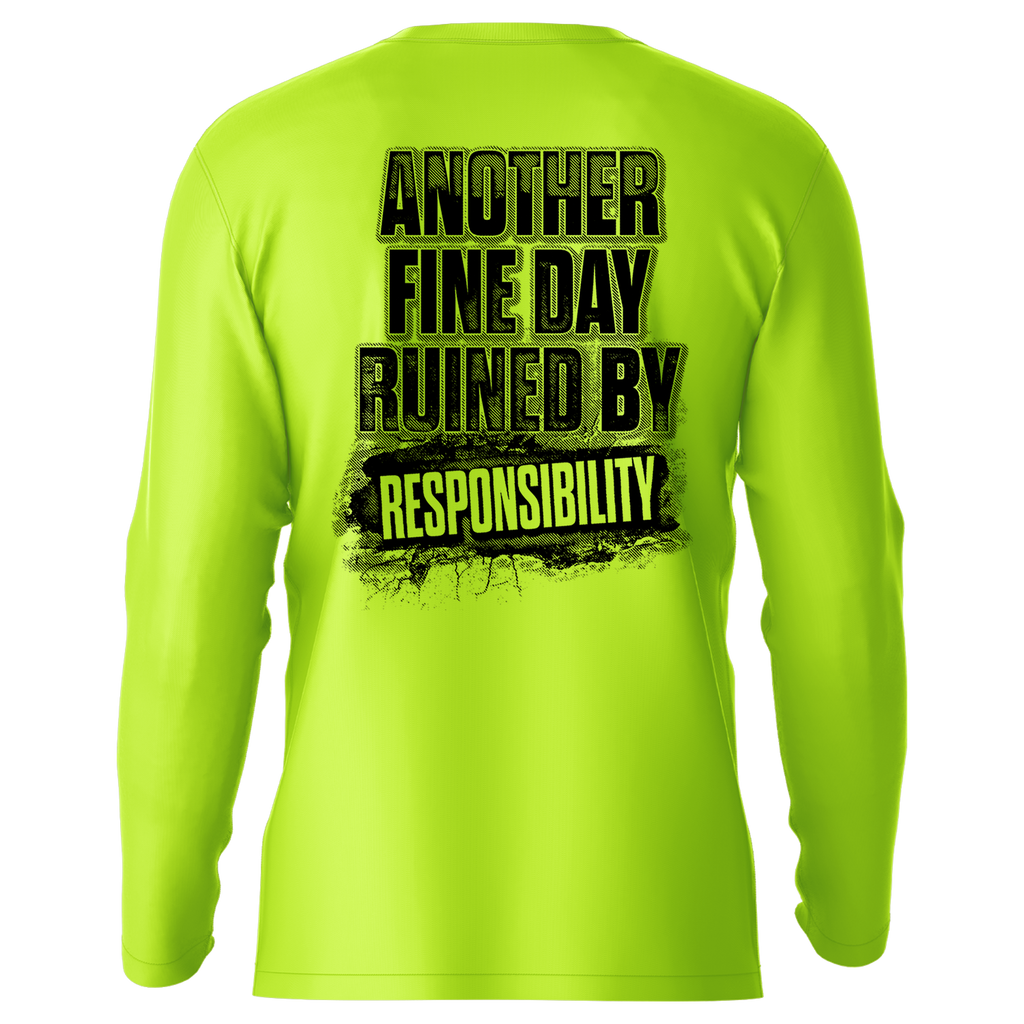 Responsibility - Hi-Visibility UPF 50 Long Sleeve Sun Shirt