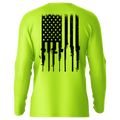Rifle Flag - Hi-Visibility UPF 50 Long Sleeve Sun Shirt