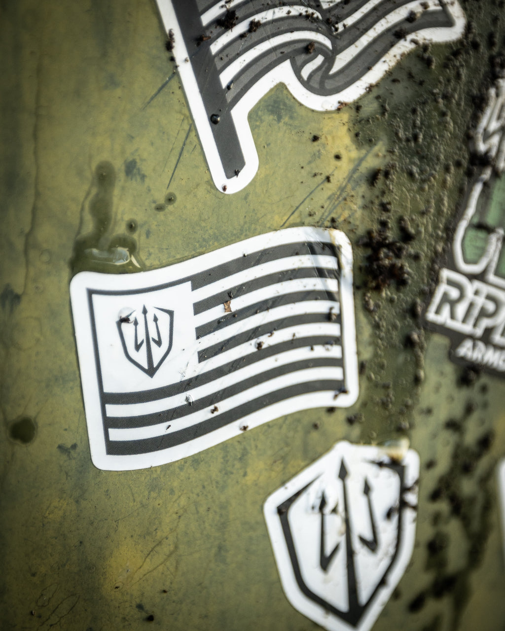 Waving Flag Sticker