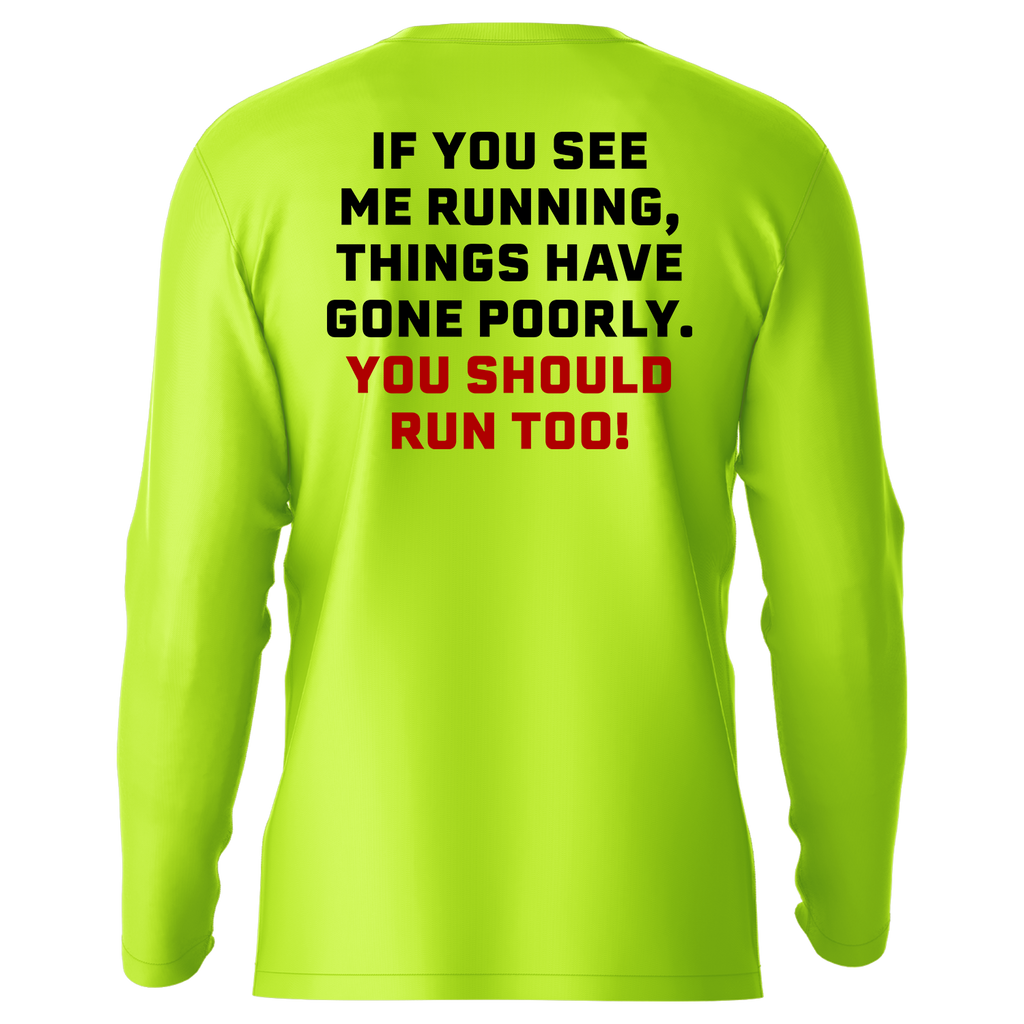 Run - Hi-Visibility UPF 50 Long Sleeve Sun Shirt