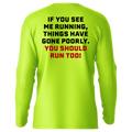 Run - Hi-Visibility UPF 50 Long Sleeve Sun Shirt