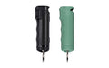 Sabre Pepper Gel |  Flip Top |  2 Pack |  .54oz |  UV Marking Dye |  Black and Sage Green |  Includes Snap Clip