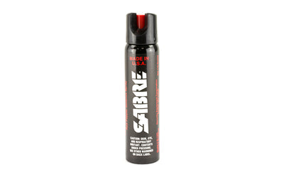 Sabre Pepper Spray |  Lock Top |  4.3oz |  Red Pepper |  CS Tear Gas & UV Dye