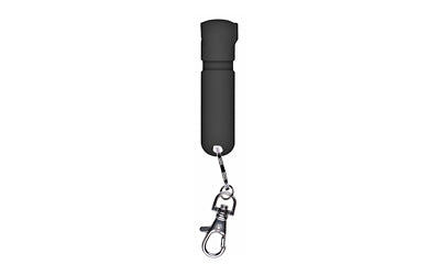 Sabre Mighty Discreet Pepper Spray |  Powerful Stream |  .18oz |  Black