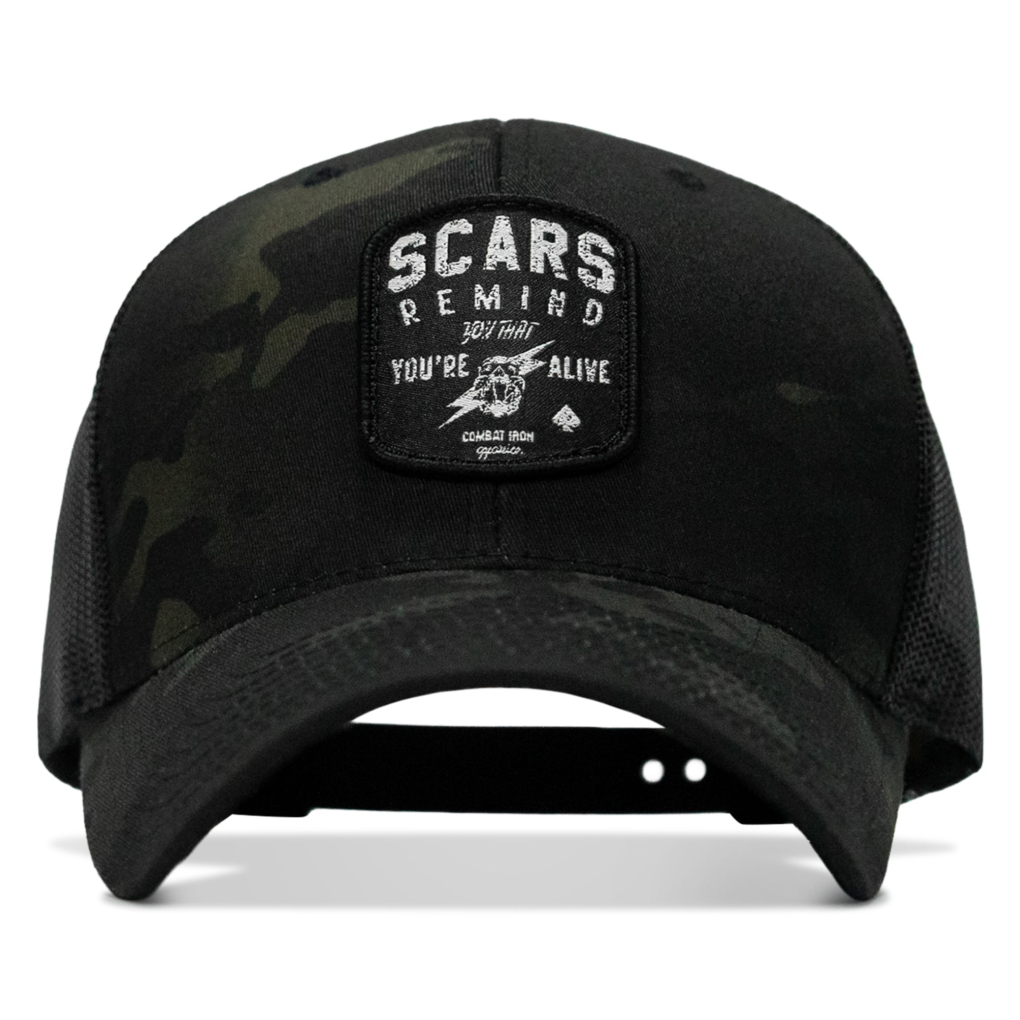 Scars Patch Snapback Hat