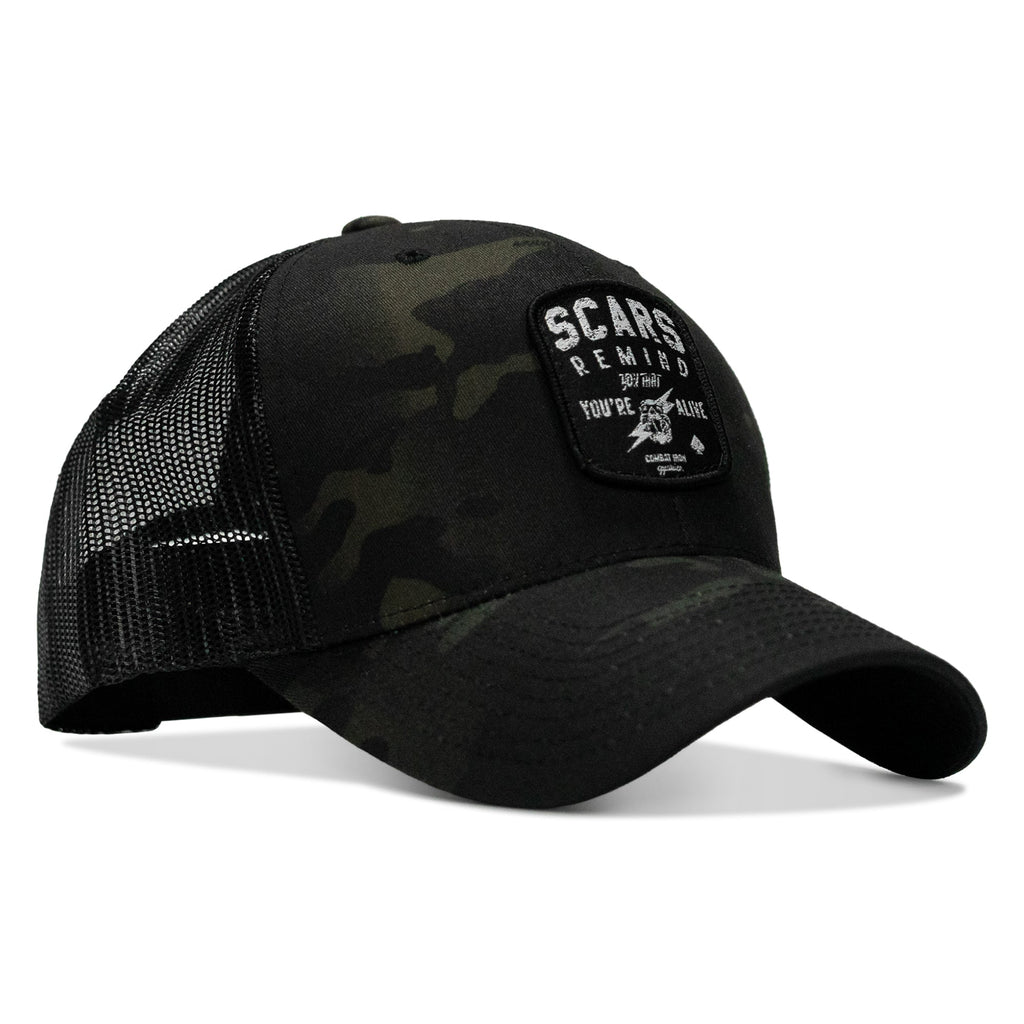 Scars Patch Snapback Hat