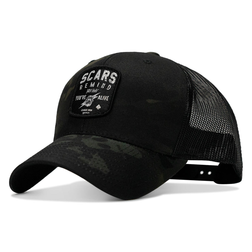 Scars Patch Snapback Hat