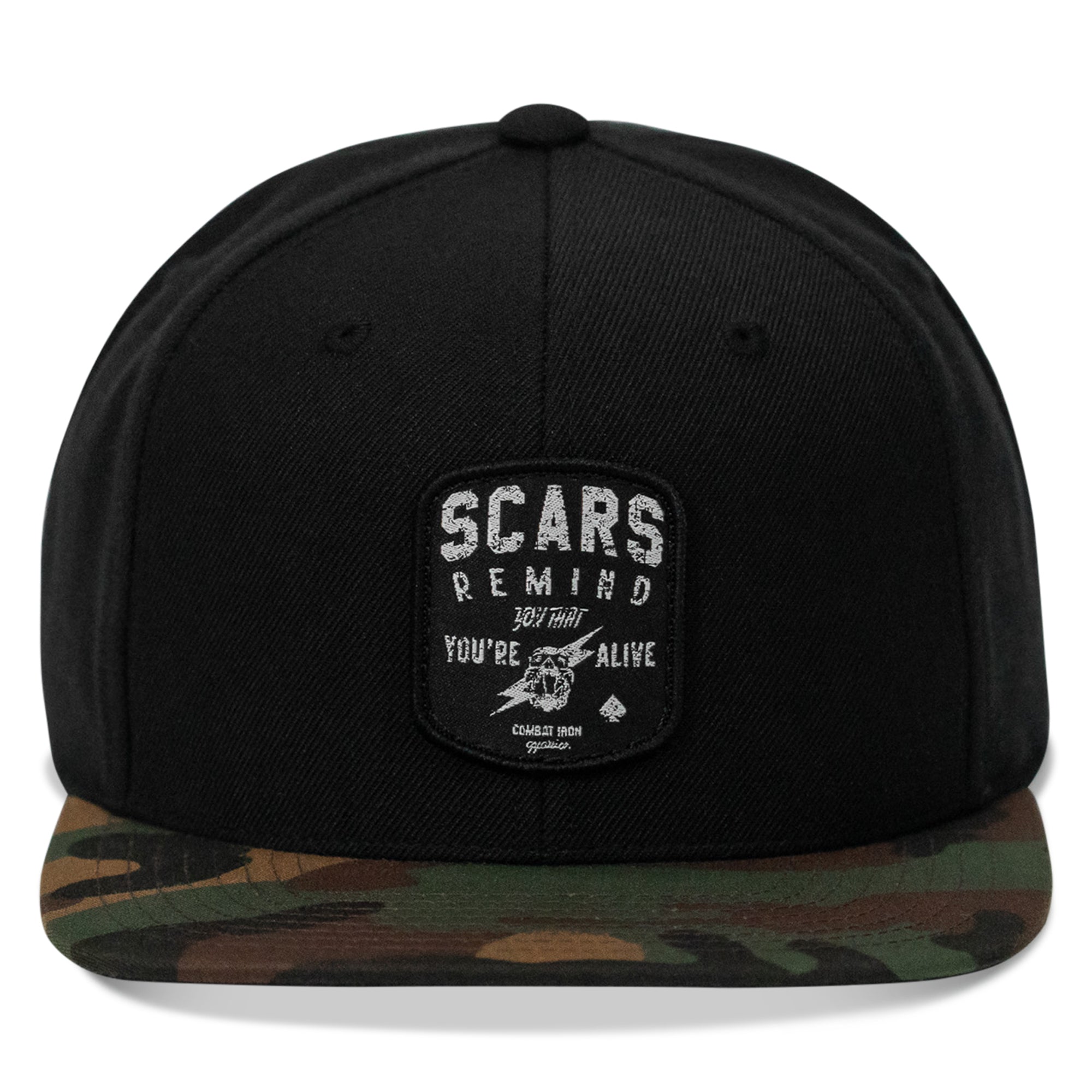 Scars Remind You You're Alive Flatbill SnapBack Hat