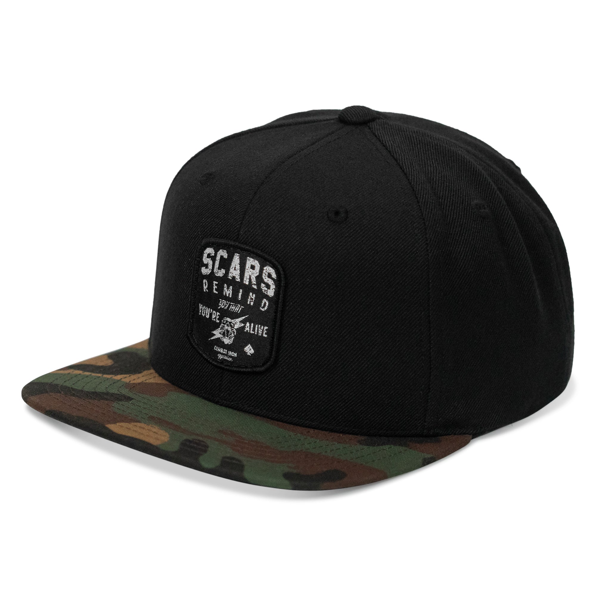 Scars Remind You You're Alive Flatbill SnapBack Hat