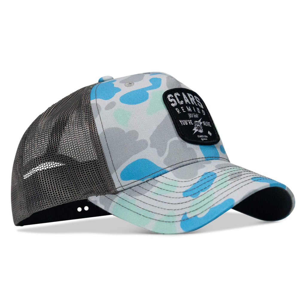 Scars Patch Snapback Hat