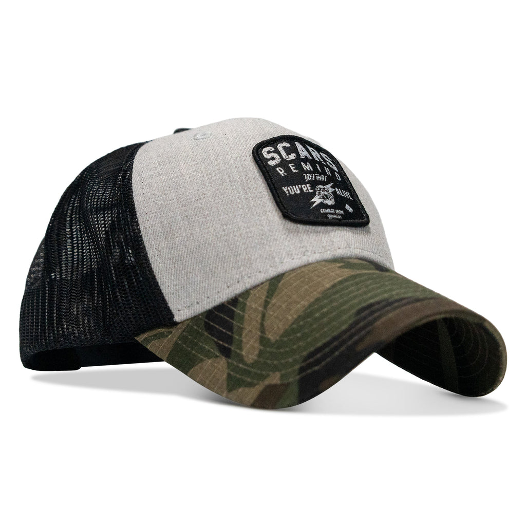 Scars Patch Snapback Hat
