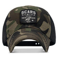 Scars Remind You You're Alive Patch Tactical Ripstop Mesh Snapback Hat