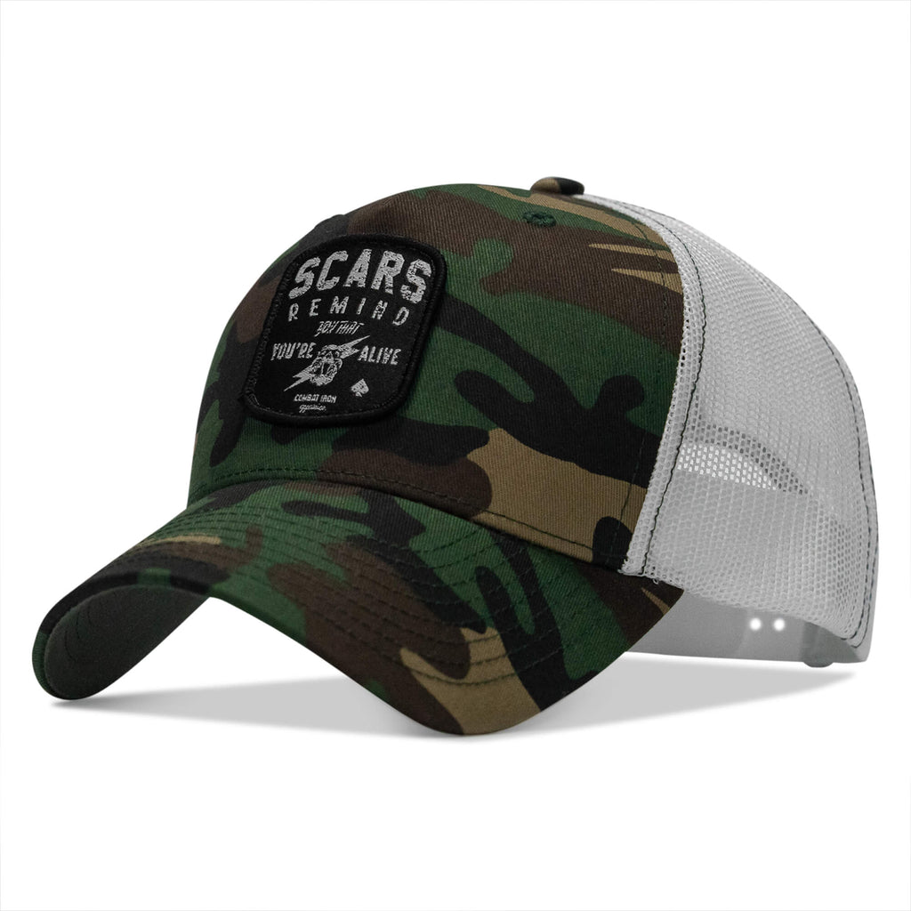 Scars Patch Snapback Hat