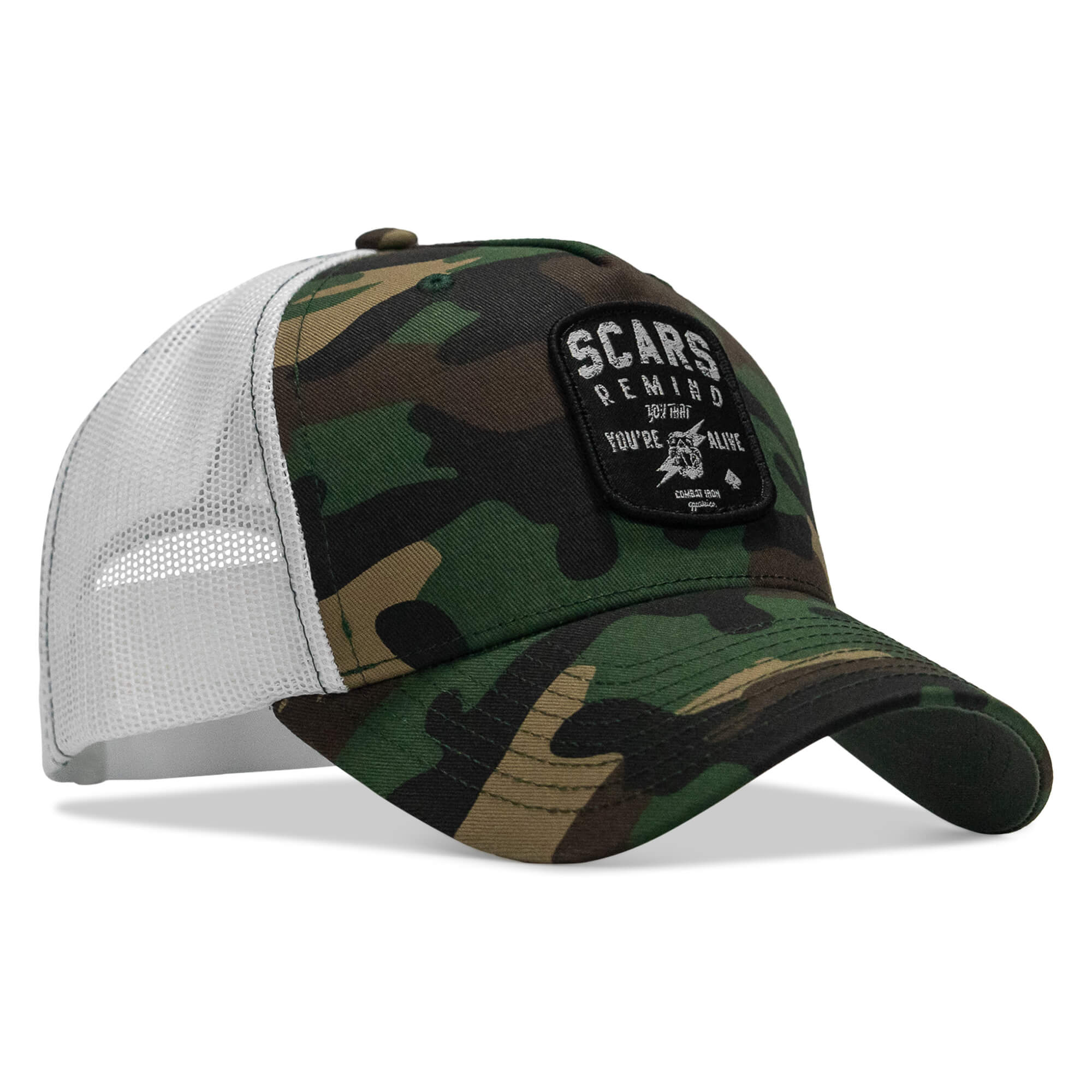 Scars Patch Snapback Hat