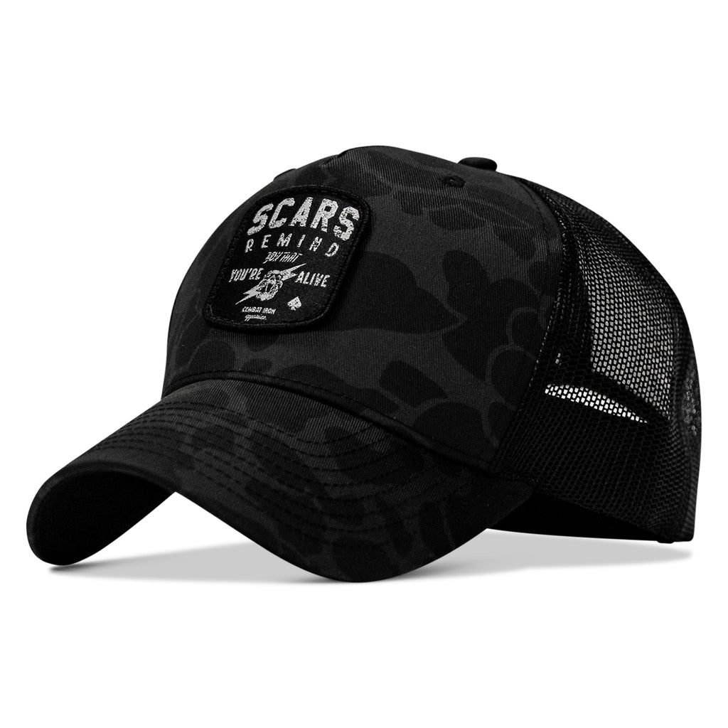 Scars Patch Snapback Hat
