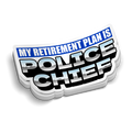 Police Chief - Police Tumbler Stickers