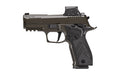 Sig Sauer P226-XCARRY LEGION |  Semi-automatic |  Single Action Only |  Metal Frame Pistol |  Carry Size |  9MM |  3.8" Barrel |  Cerakote Finish |  Legion Gray |  Sig-Loc Pro Romeo-X Compact Optic |  Sig-Loc Pro Optics Ready Slide |  X-Ray 3 Night Sights
