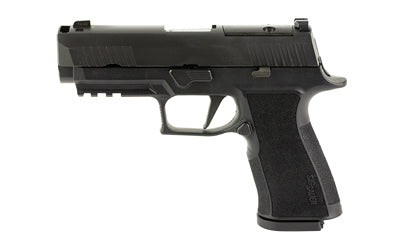 Sig Sauer P320 XTEN COMPACT |  Striker Fired |  Semi-automatic |  Polymer Frame Pistol |  10MM |  3.8" Barrel |  Slide Integrated Expansion Chamber |  Black |  SIGLITE Night Sights |  Optics Ready |  2 Magazine |  15 Round