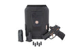 Sig Sauer P365 ROSE |  Semi-automatic |  Striker Fired |  Polymer Frame Pistol |  Sub-compact |  380 ACP |  3.1" Barrel |  Nitron Finish |  Black |  Rose Gold Accents |  ROMEO-RS Sight |  X-RAY3 Day/Night Suppressor Height Sights |  Polymer Grips |  Manua