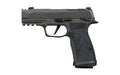 Sig Sauer P365 AXG LEGION |  Semi-automatic |  Striker Fired |  Metal Frame Pistol |  Sub-Compact |  9MM |  3.1" Barrel |  Two Port Slide Integrated Expansion Chamber |  Cerakote Finish |  Legion Gray |  Optics Ready |  XRAY3 Day/Night Sights |  AXG Grip