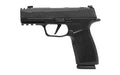 Sig Sauer P365 XMACRO COMP |  Striker Fired |  Semi-automatic |  Polymer Framed Pistol |  Sub-Compact |  9MM |  3.1" Barrel with Compensated Slide |  Custom Galactic June Bug Cerakote Finish by Shark Coast Tactical |  XRAY3 Day/Night Sights |  Optic Ready